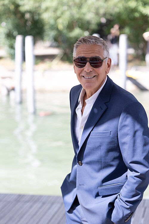 George Clooney lifetime award at the 83rd Venice Film Festival arrival