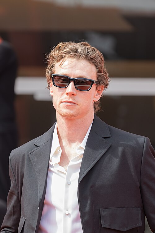 George MacKay, Jane Pollard,, at 82nd Venice International Film Festival in Venice, Italy for the film Broken English.