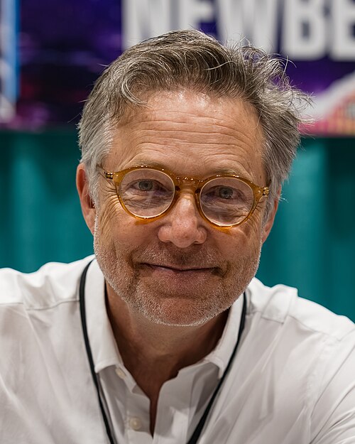 George Newbern, voice actor, at GalaxyCon Oklahoma City in Oklahoma City, OK in May 2026