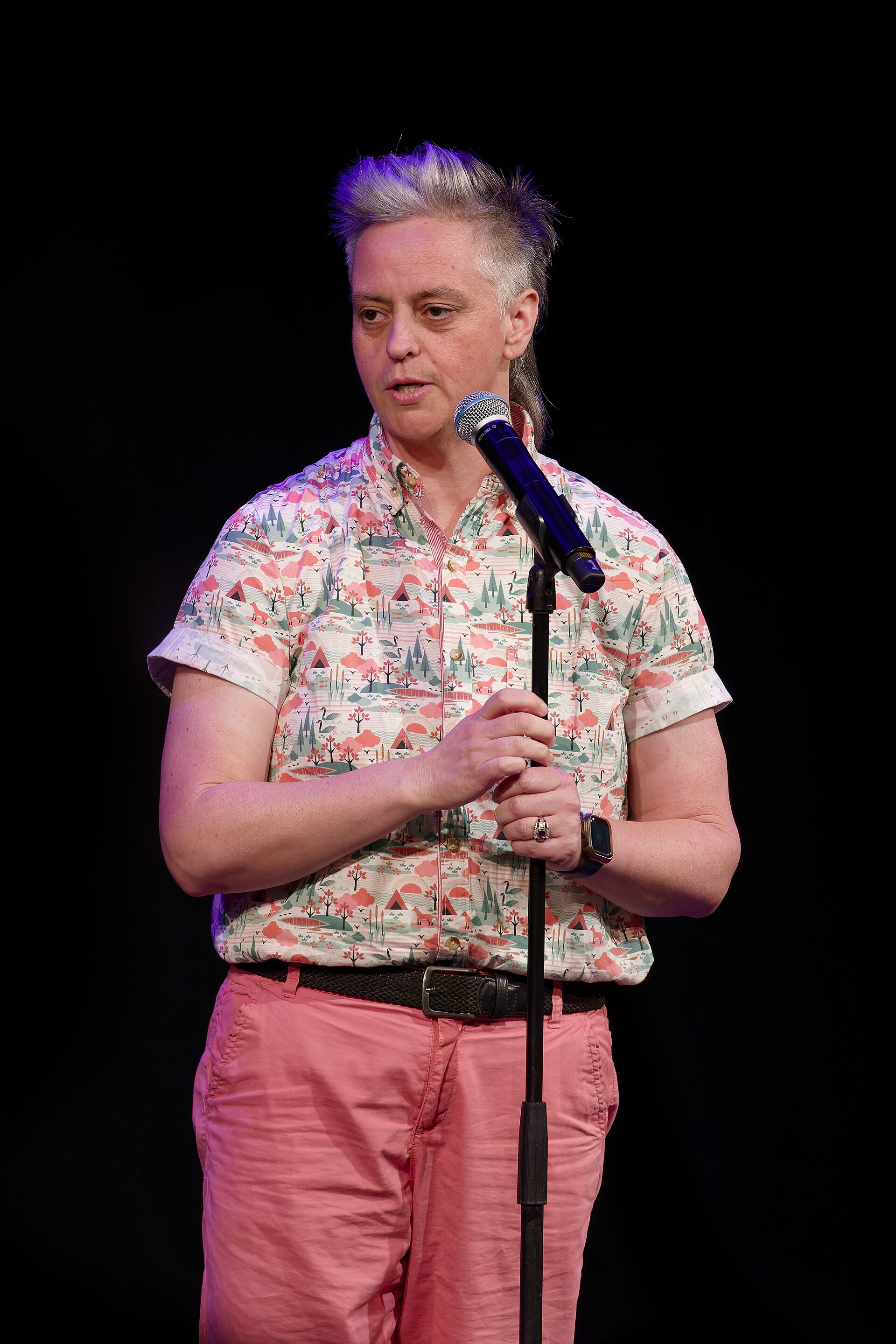 Geraldine Hickey, comedian, at the 2024 Edinburgh Festival Fringe in the show, Best of the Fest.
