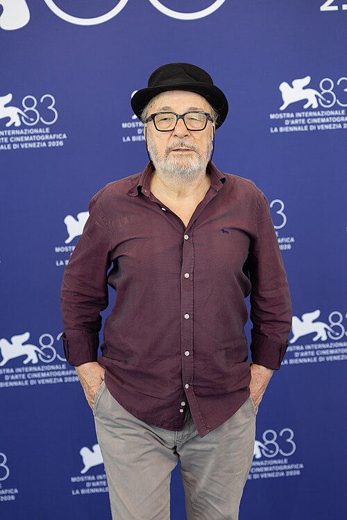 Gianni Amelio, director, at 82nd Venice International Film Festival in Venice, Italy for the film Nessun Dolore.
