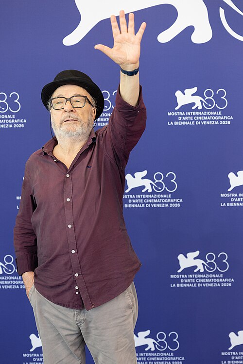 Gianni Amelio, director, at 82nd Venice International Film Festival in Venice, Italy for the film Nessun Dolore.