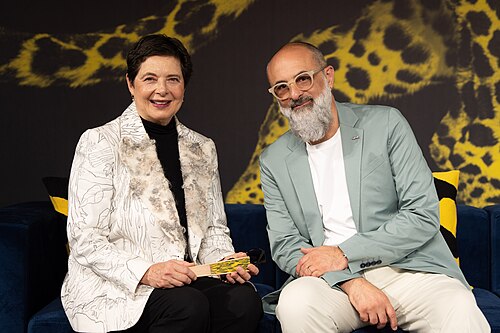 Conversation with Isabella Rossellini at the 2026 Locarno Film Festival