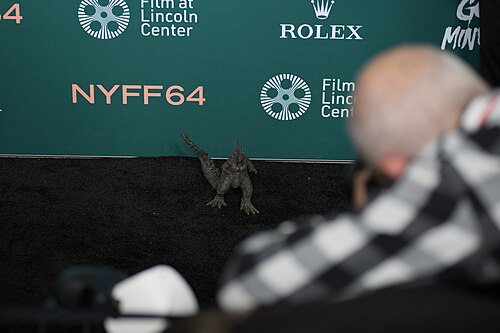 Godzilla Figurine at Godzilla Minus Zero Premiere at NYFF 2026 in New York City
