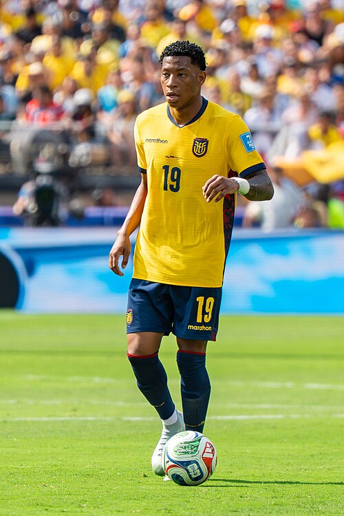 Gonzalo Plata during Ecuador v Germany on 25 June 2026 at the 2026 FIFA World Cup