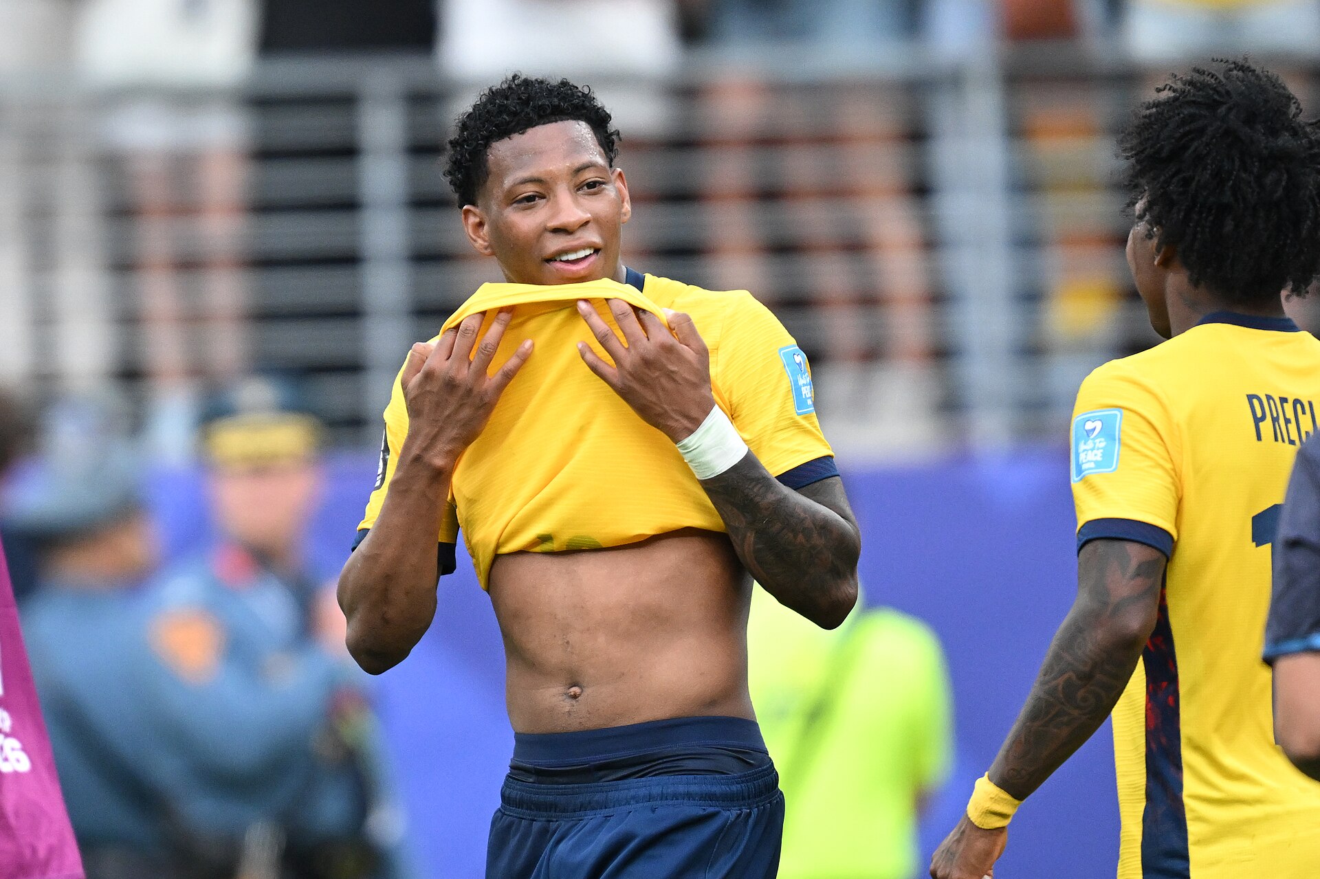 EAST RUTHERFORD, UNITED STATES - June 25: = during the FIFA World Cup 2026 Group E match between Ecuador  and  Germany on June 25, 2026 MetLife Stadium, East Rutherford, New Jersey