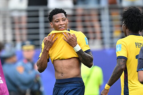 EAST RUTHERFORD, UNITED STATES - June 25: = during the FIFA World Cup 2026 Group E match between Ecuador  and  Germany on June 25, 2026 MetLife Stadium, East Rutherford, New Jersey
