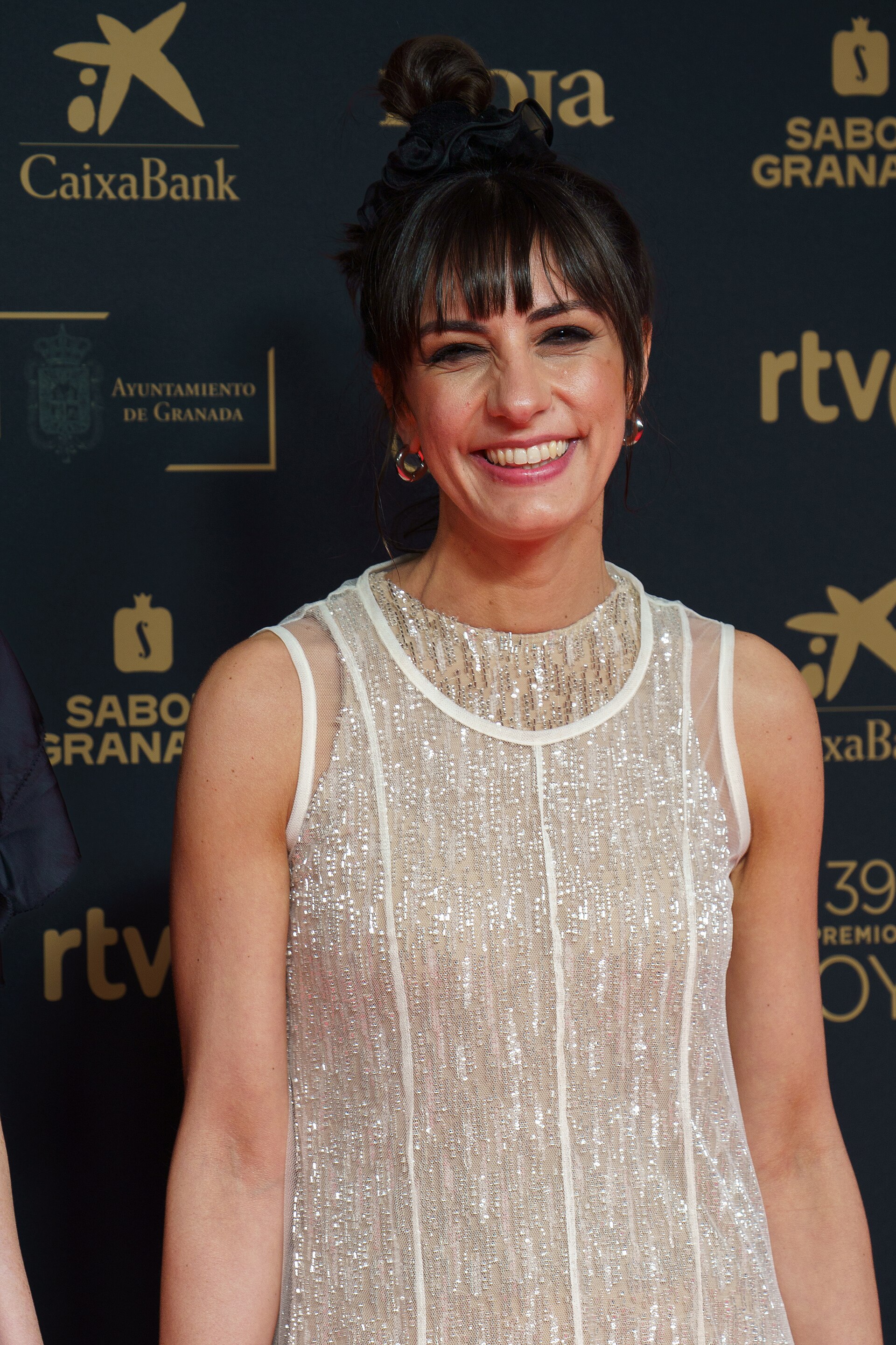 Vinyet Escobar en la alfombra roja de los Premios Goya celebrados en Granada en 2025