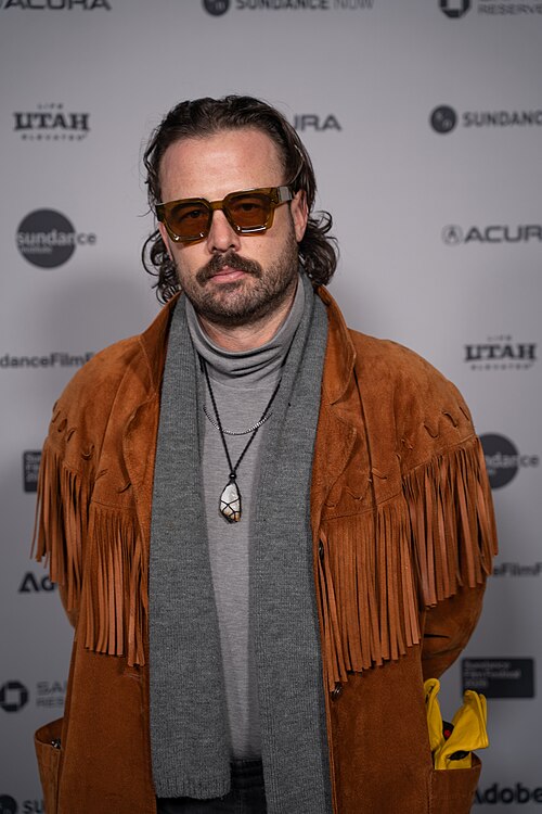 Graham Beasley (director of photography) at the premiere for Undertone at Sundance Film Festival 2026.