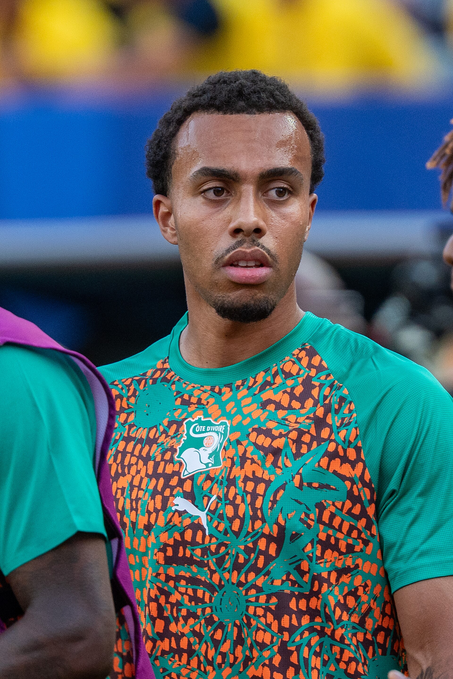 Guela Doue during Côte d'Ivoire v Ecuador on 14 June 2026 at the 2026 FIFA World Cup