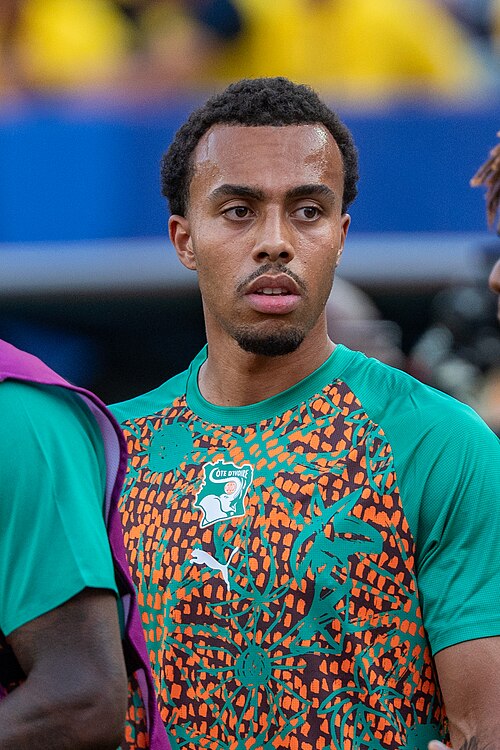 Guela Doue during Côte d'Ivoire v Ecuador on 14 June 2026 at the 2026 FIFA World Cup