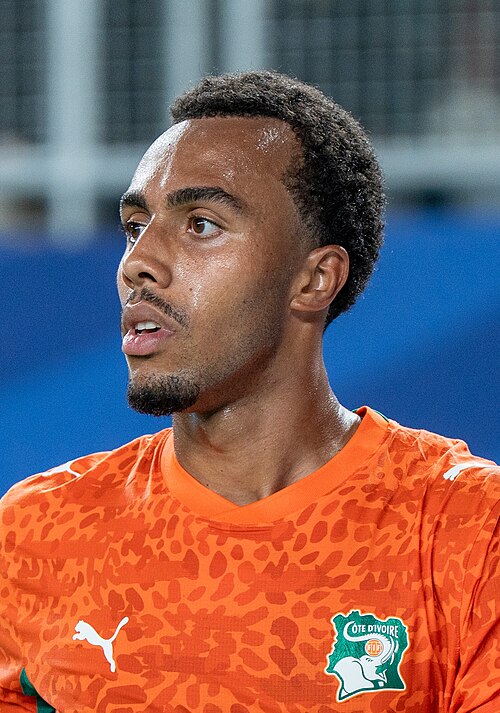 Guela Doue during Côte d'Ivoire v Ecuador on 14 June 2026 at the 2026 FIFA World Cup