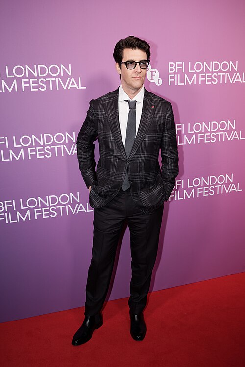 Guy Nattiv attends the red carpet ahead of the premiere of the film 'The Liberation' during the 70th BFI London Film Festival in London
