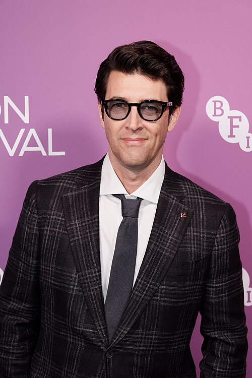 Guy Nattiv attends the red carpet ahead of the premiere of the film 'The Liberation' during the 70th BFI London Film Festival in London