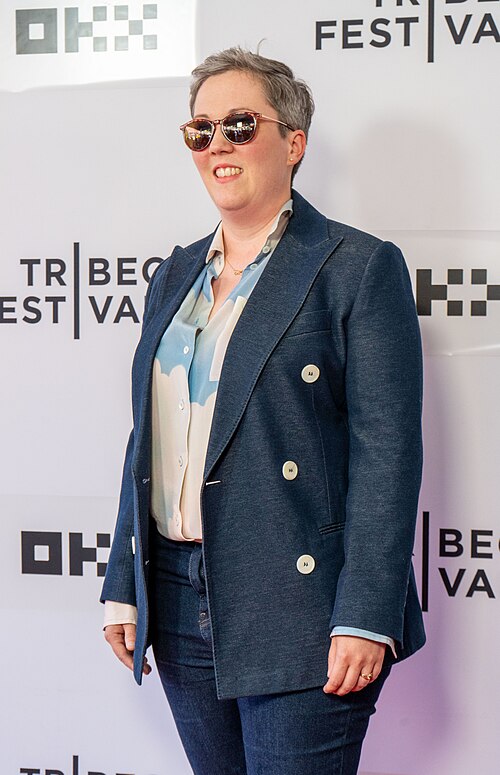 Hélène Sifre at the premiere of "The Long Haul" at the 25th Tribeca Film Festival in New York City.