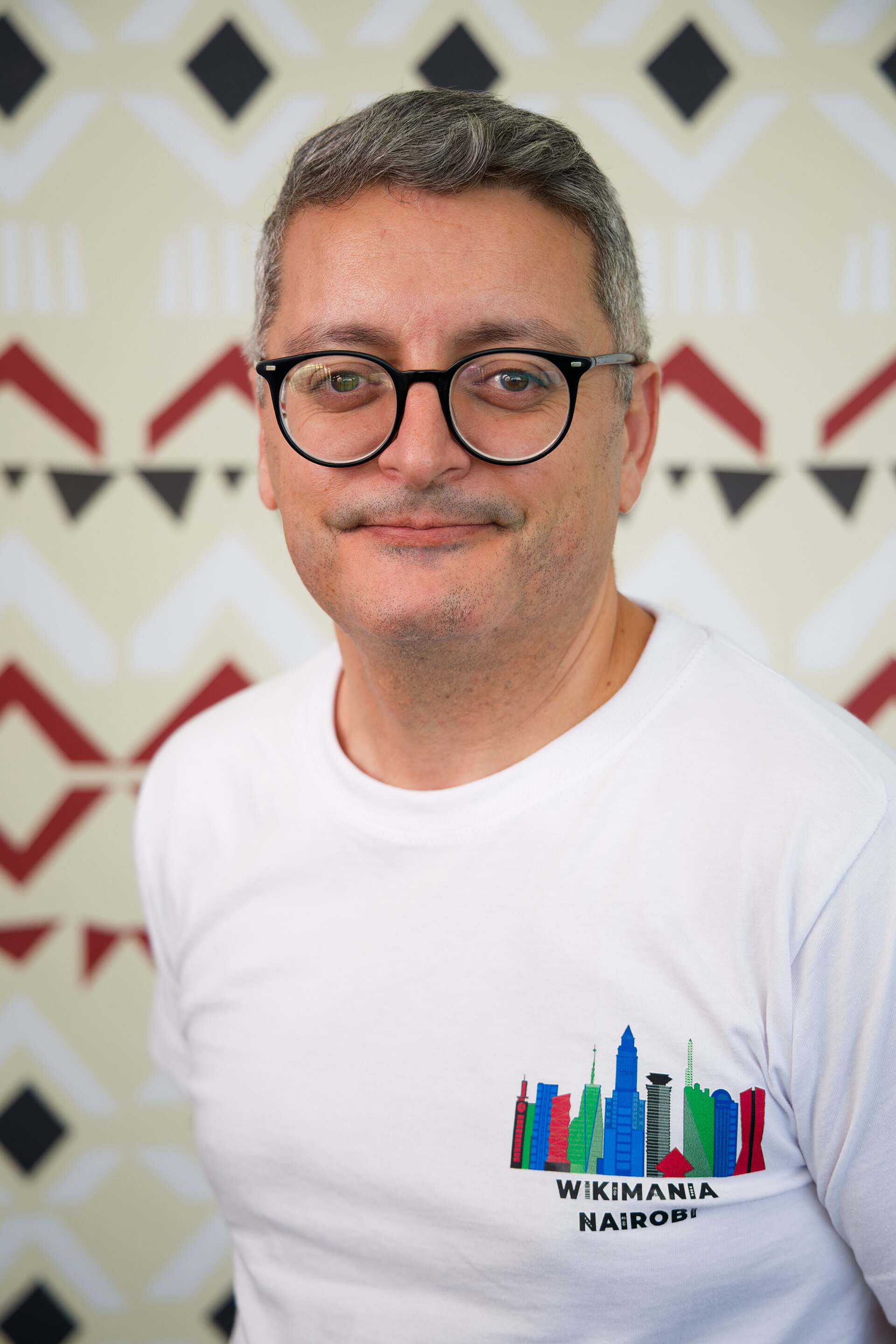 Habib M'henni at Wikimania 2025