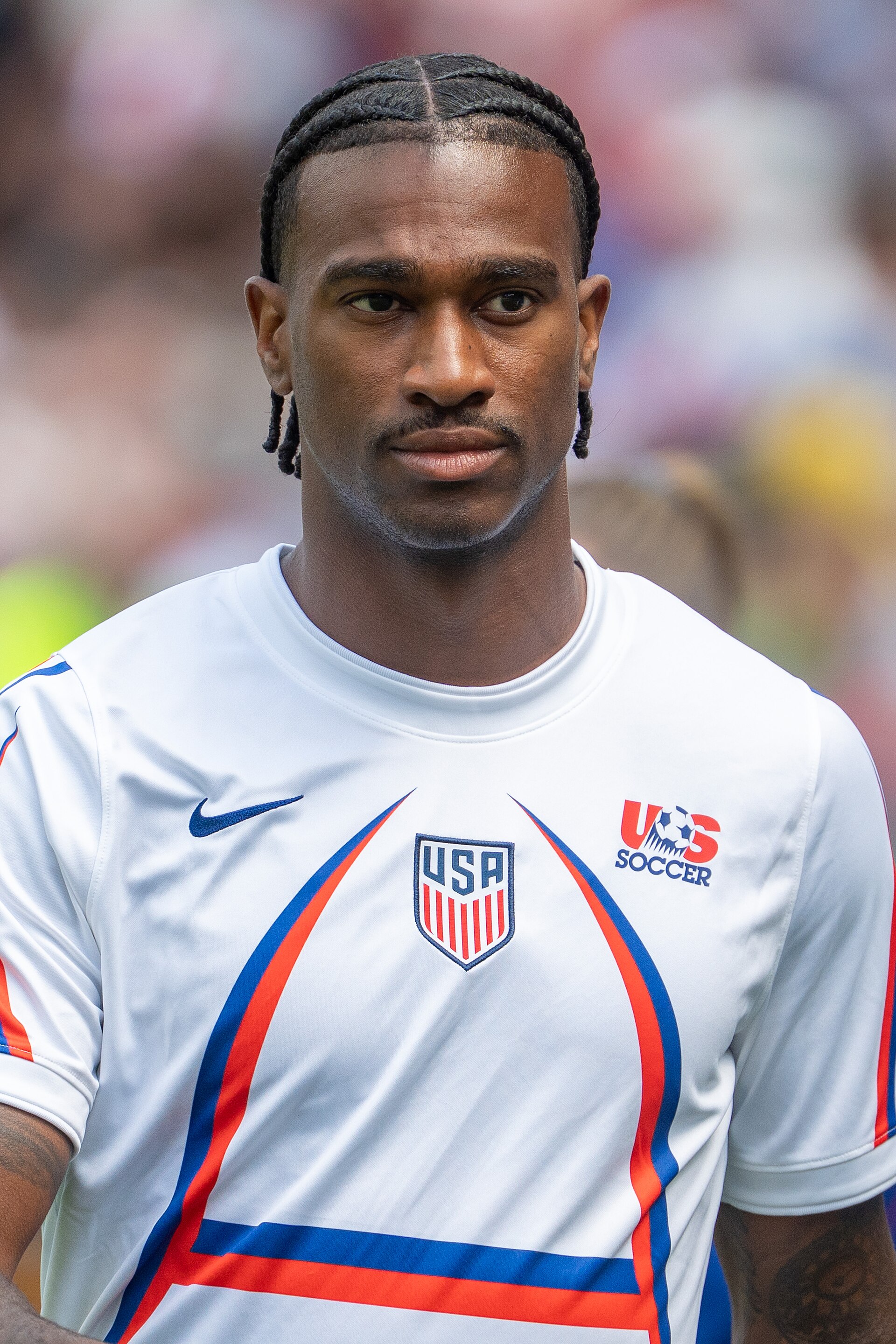 Haji Wright during United States v Australia on 19 June 2026 at the 2026 FIFA World Cup