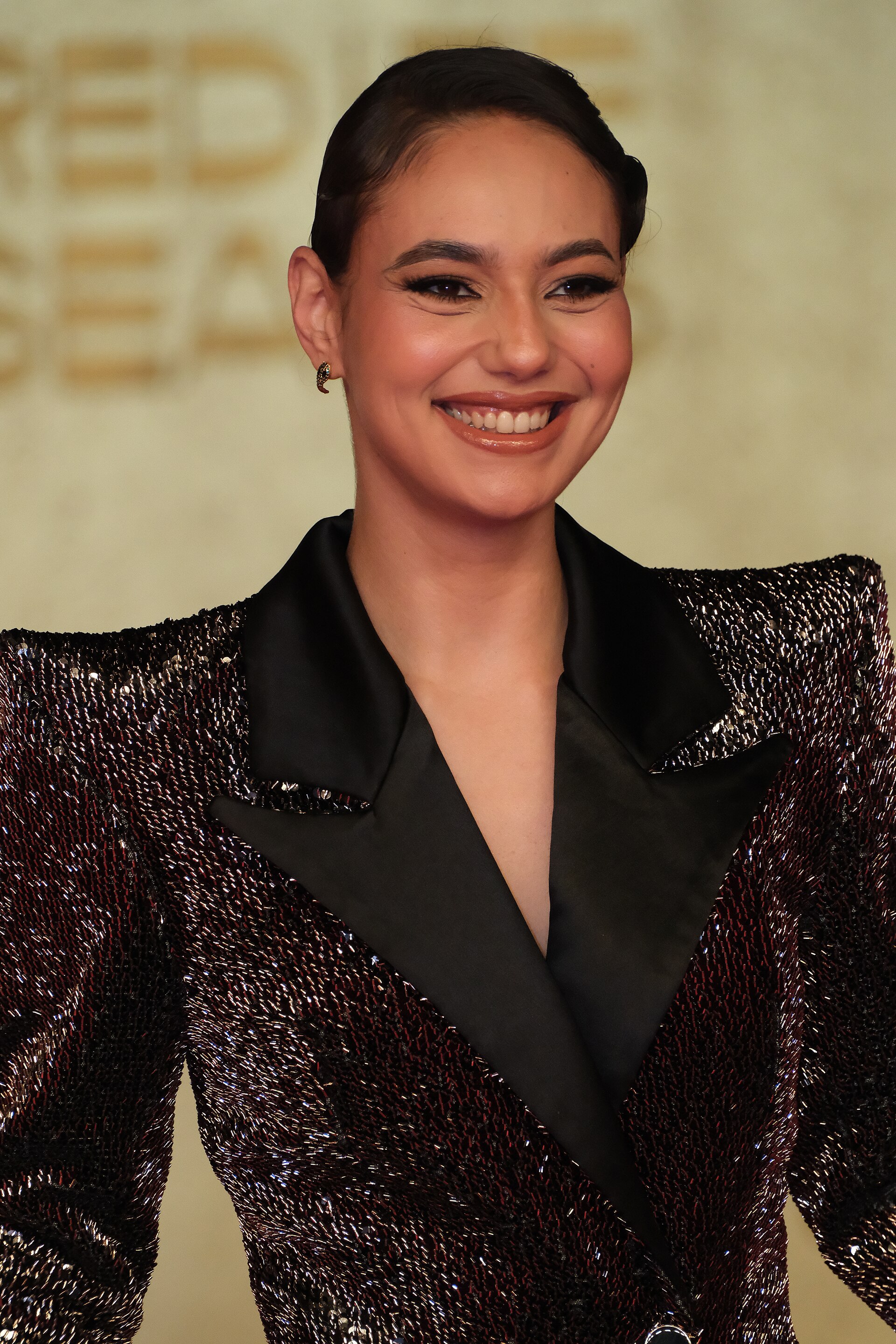Hanaa Mansour at the 2025 Red Sea Film Festival 20251210