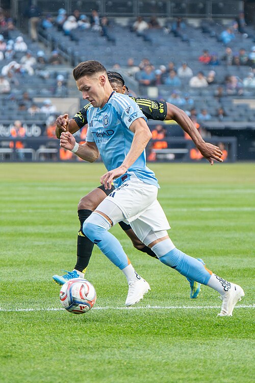 Hannes Wolf during New York City FC vs Columbus Crew on May 10, 2026