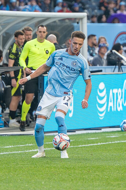 Hannes Wolf during New York City FC vs Columbus Crew on May 10, 2026