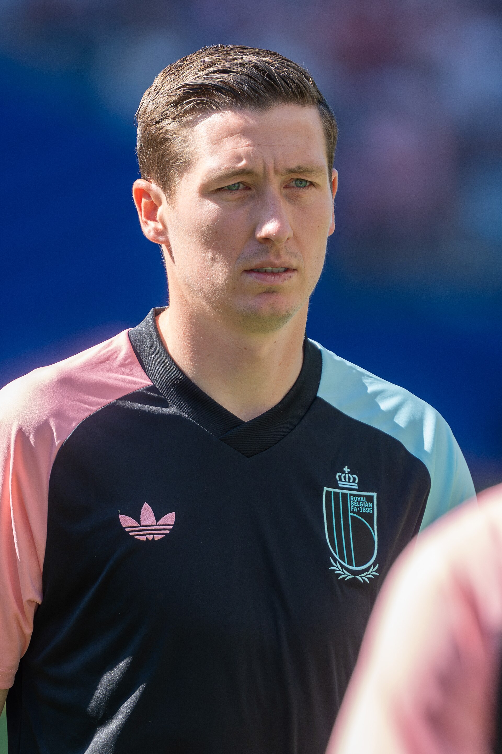Hans Vanaken during Belgium v United States at the 2026 FIFA World Cup
