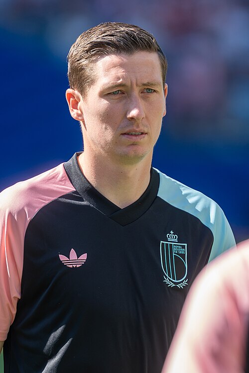 Hans Vanaken during Belgium v United States at the 2026 FIFA World Cup