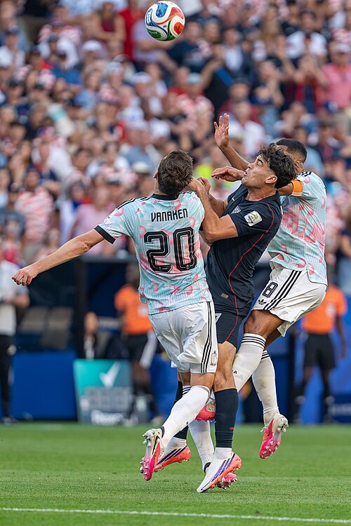 Hans Vanaken during Belgium v United States at the 2026 FIFA World Cup
