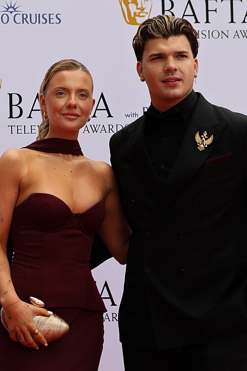 Traitors Series 2 cast, Harry Clarke & Anna Maynard at the TV BAFTA red carpet May 26
