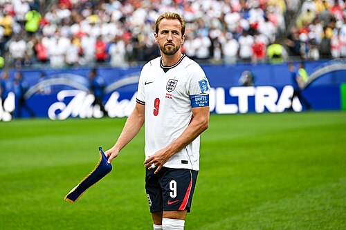FOXBOROUGH, UNITED STATES - June 23: Harry Kane #9 of England ahead of the FIFA World Cup 2026 Group L match between England and Ghana on June 23, 2026 Boston Stadium , Foxborough, Massachusetts