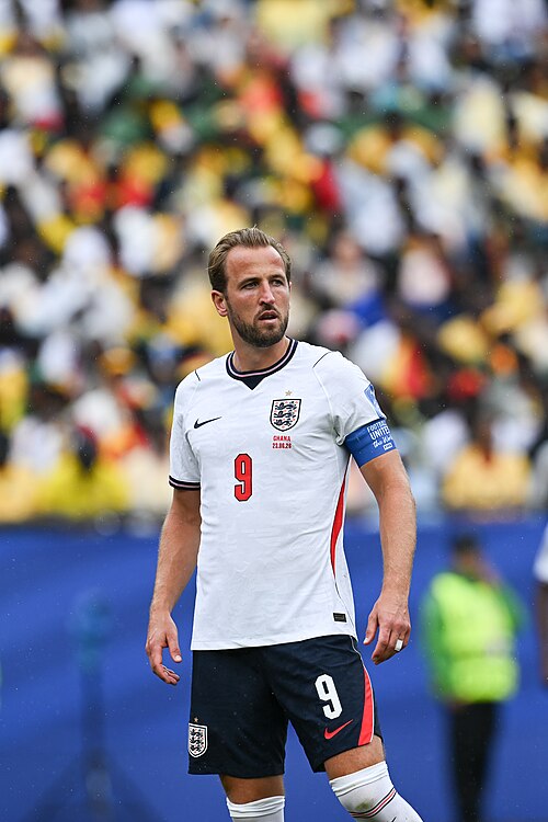 FOXBOROUGH, UNITED STATES - June 23: Harry Kane #9 of England ahead of the FIFA World Cup 2026 Group L match between England and Ghana on June 23, 2026 Boston Stadium , Foxborough, Massachusetts
