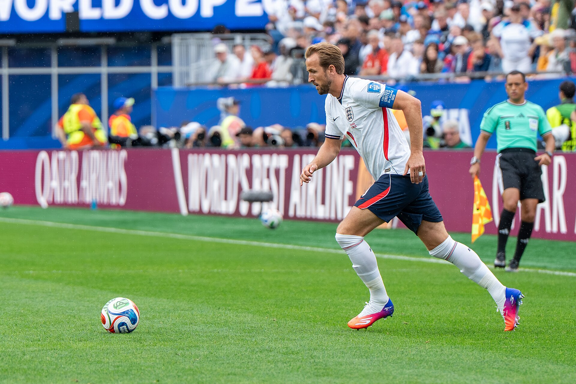 Harry Kane during England v Ghana on 23 June 2026 at the 2026 FIFA World CupWikiPortraits at 2026 FIFA World Cup (England v Ghana, 23 June 2026)