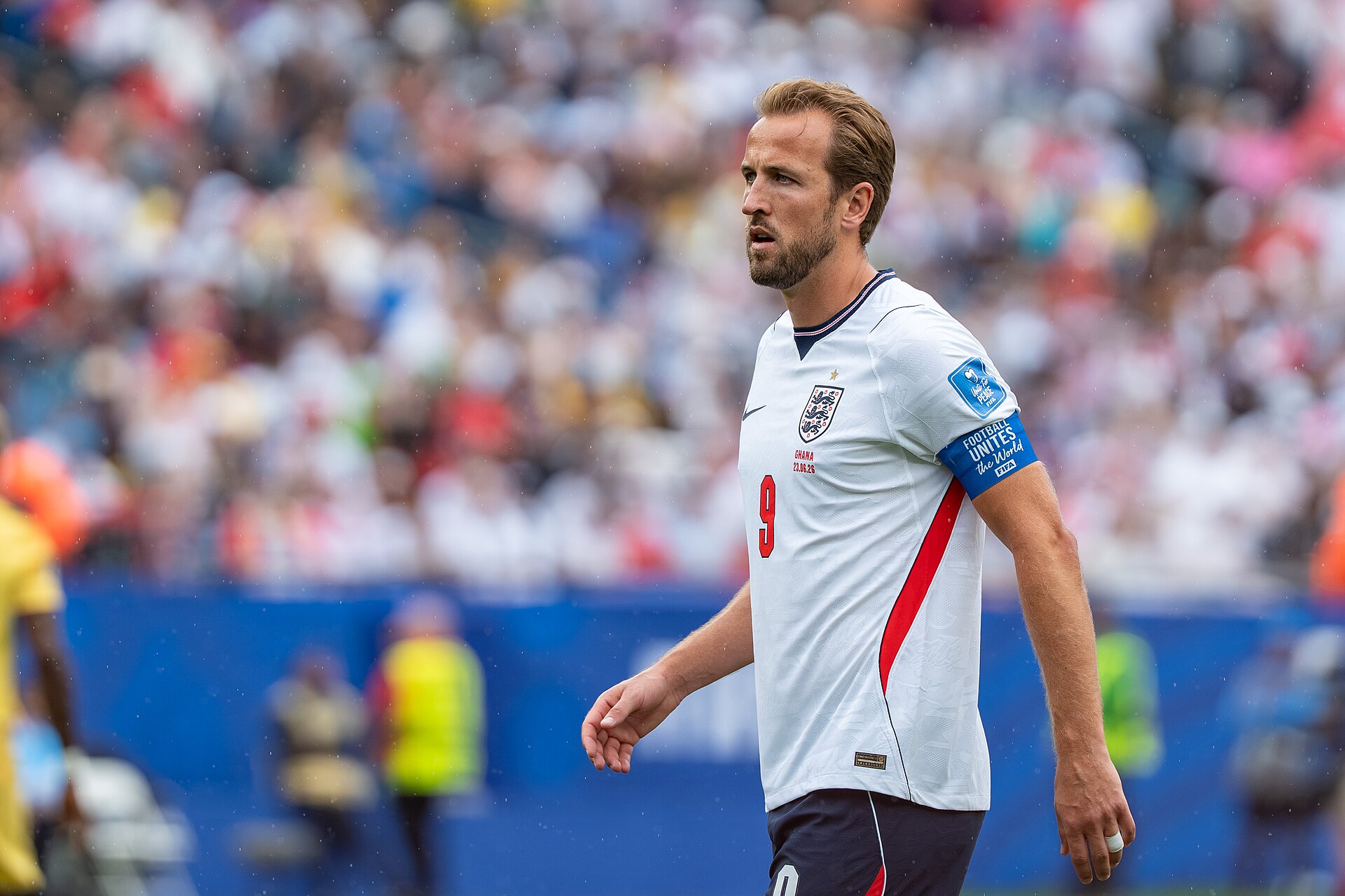 Harry Kane during England v Ghana on 23 June 2026 at the 2026 FIFA World CupWikiPortraits at 2026 FIFA World Cup (England v Ghana, 23 June 2026)