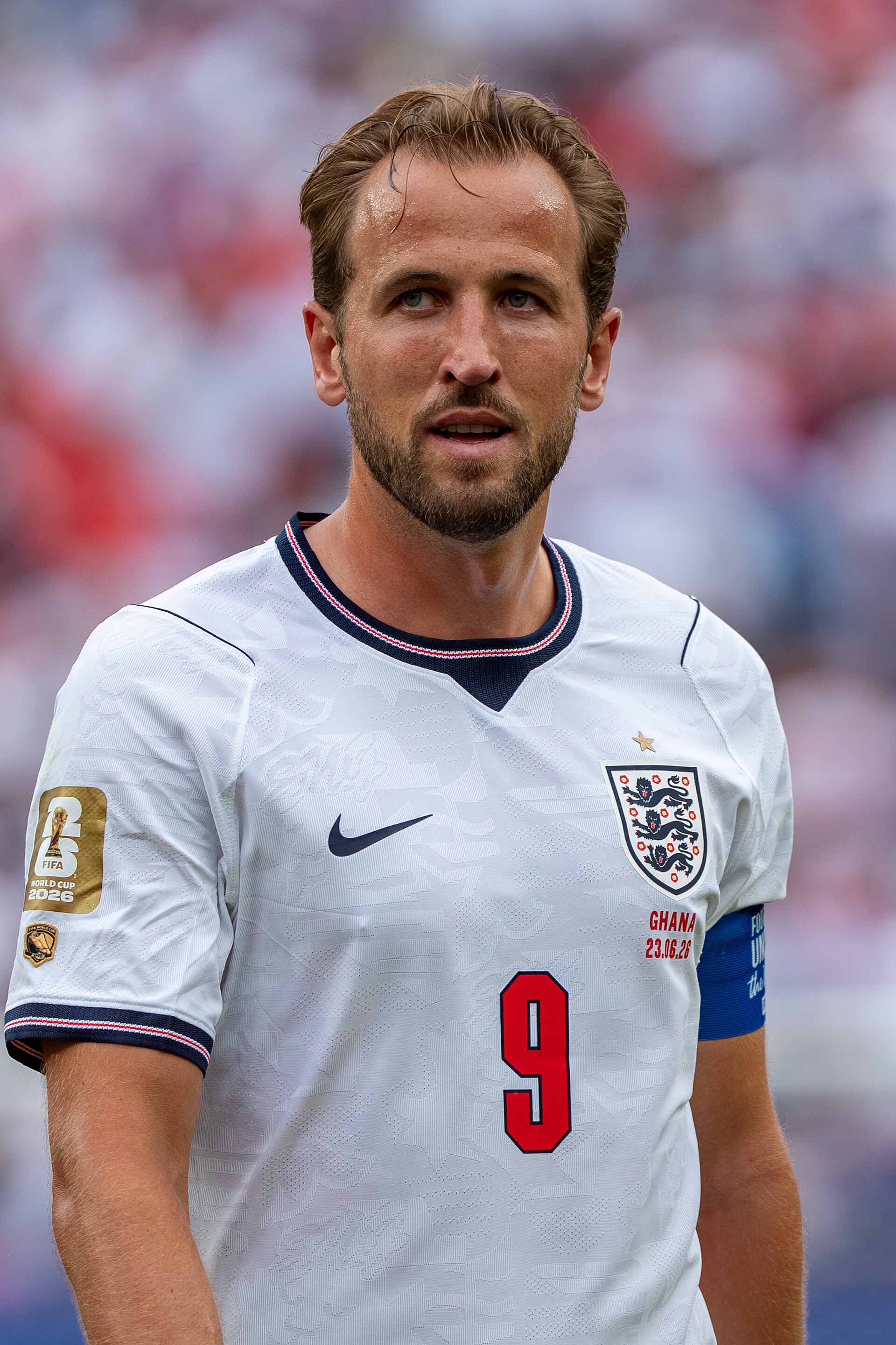 Harry Kane during England v Ghana on 23 June 2026 at the 2026 FIFA World CupWikiPortraits at 2026 FIFA World Cup (England v Ghana, 23 June 2026)