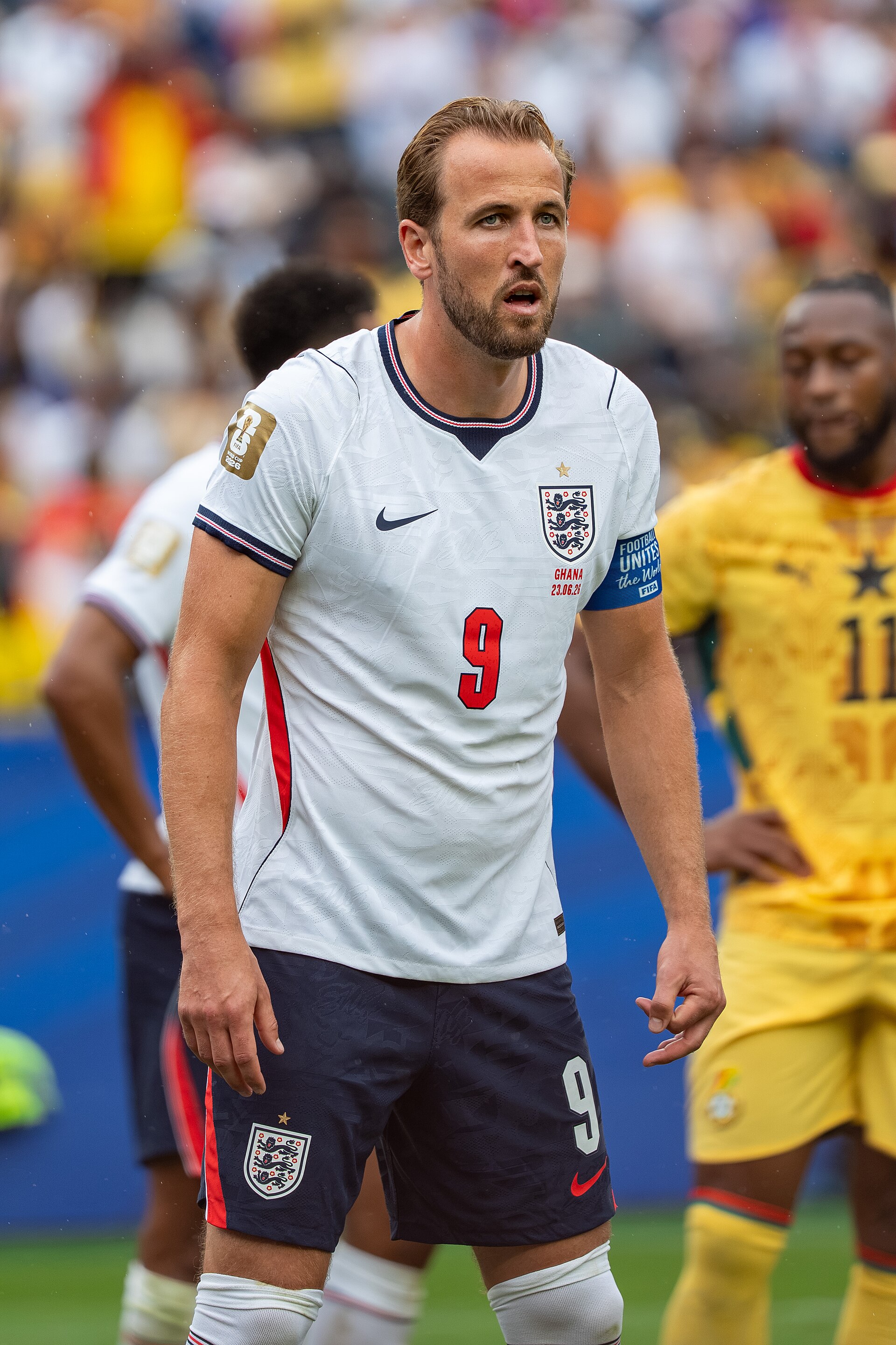 Harry Kane during England v Ghana on 23 June 2026 at the 2026 FIFA World CupWikiPortraits at 2026 FIFA World Cup (England v Ghana, 23 June 2026)