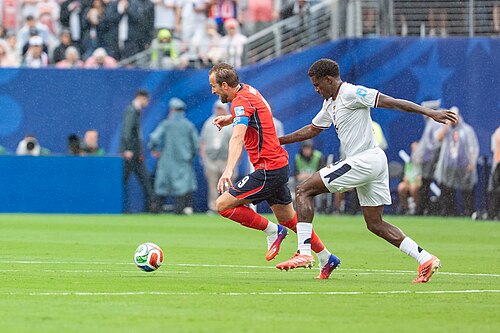 Harry Kane during England v Panama on 27 June 2026 at the 2026 FIFA World Cup