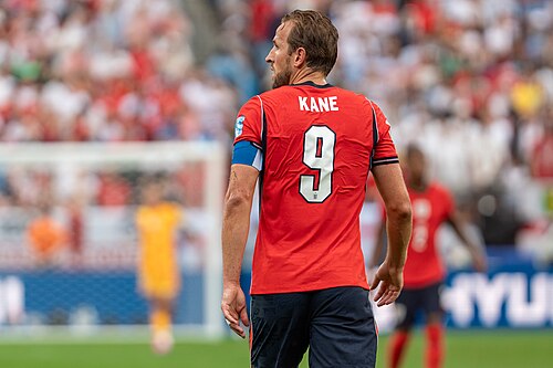 Harry Kane during England v Panama on 27 June 2026 at the 2026 FIFA World Cup