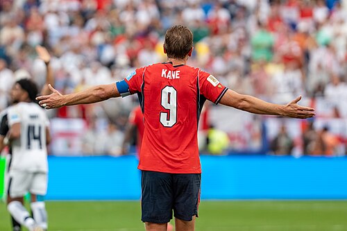 Harry Kane during England v Panama on 27 June 2026 at the 2026 FIFA World Cup
