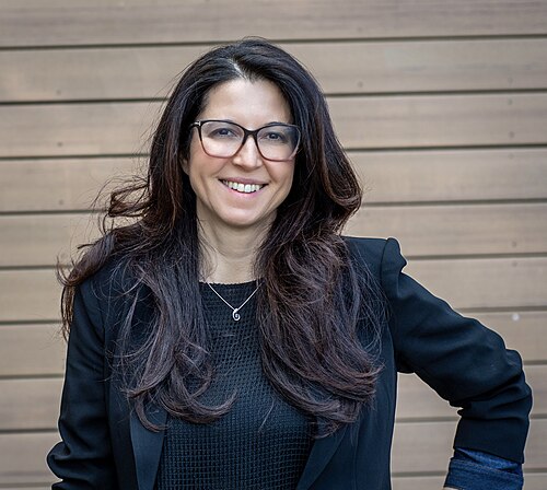 Heather Berlin, neuroscientist and clinical psychologist, at TED 2025 in Vancouver, Canada