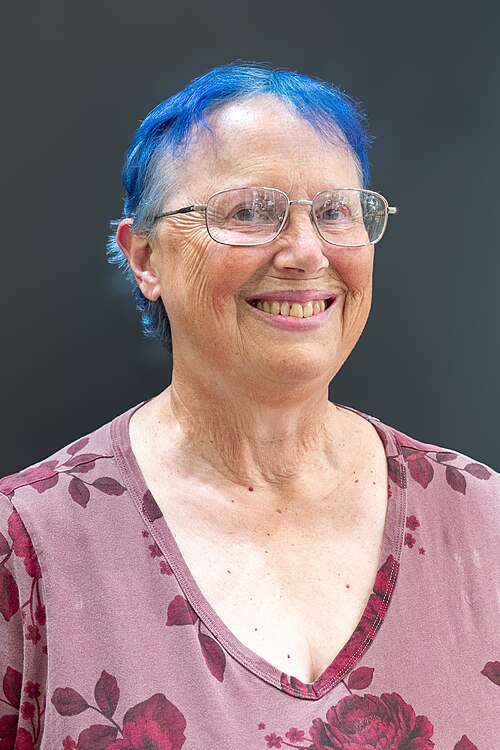 Heather Rose Jones, author of fantasy novels, at San Jose Book Festival in San Jose, California, in September 2026