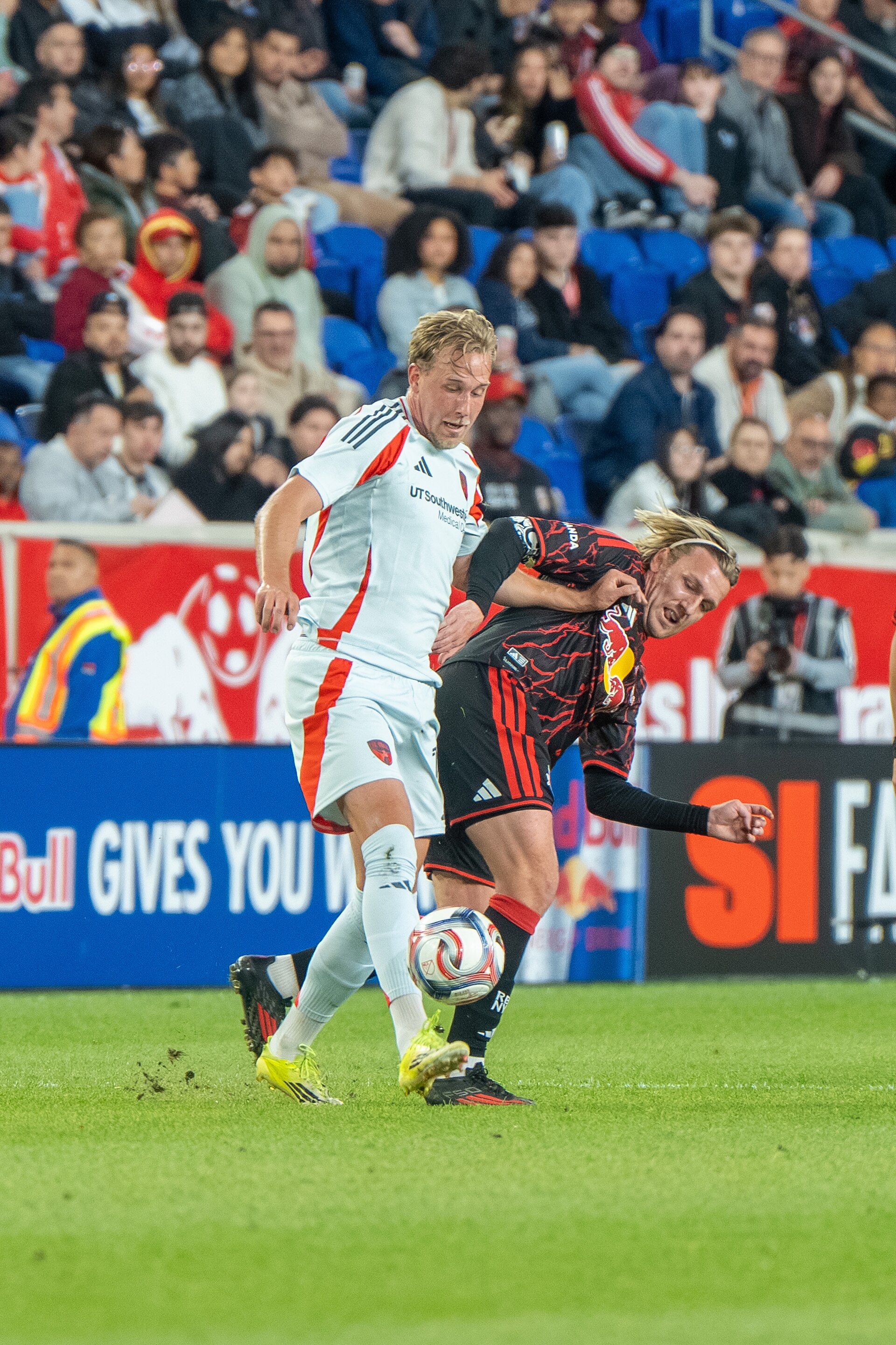 Herman Johansson Emil Forsberg during New York Red Bulls vs FC Dallas on May 2, 2026