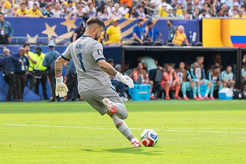 Hernan Galindez during Ecuador v Germany on 25 June 2026 at the 2026 FIFA World Cup