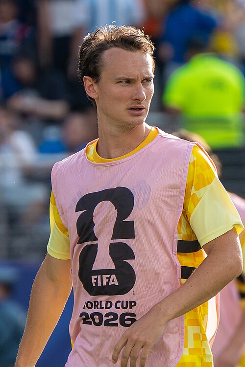 Hjalmar Ekdal during France v Sweden at the 2026 FIFA World Cup