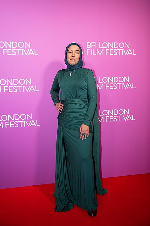 Actress Hodan Yusuf attends the premiere of In The Shadows at BFI London Film Festival at Vue Cinema Leceister Square, London, 9th October 2026