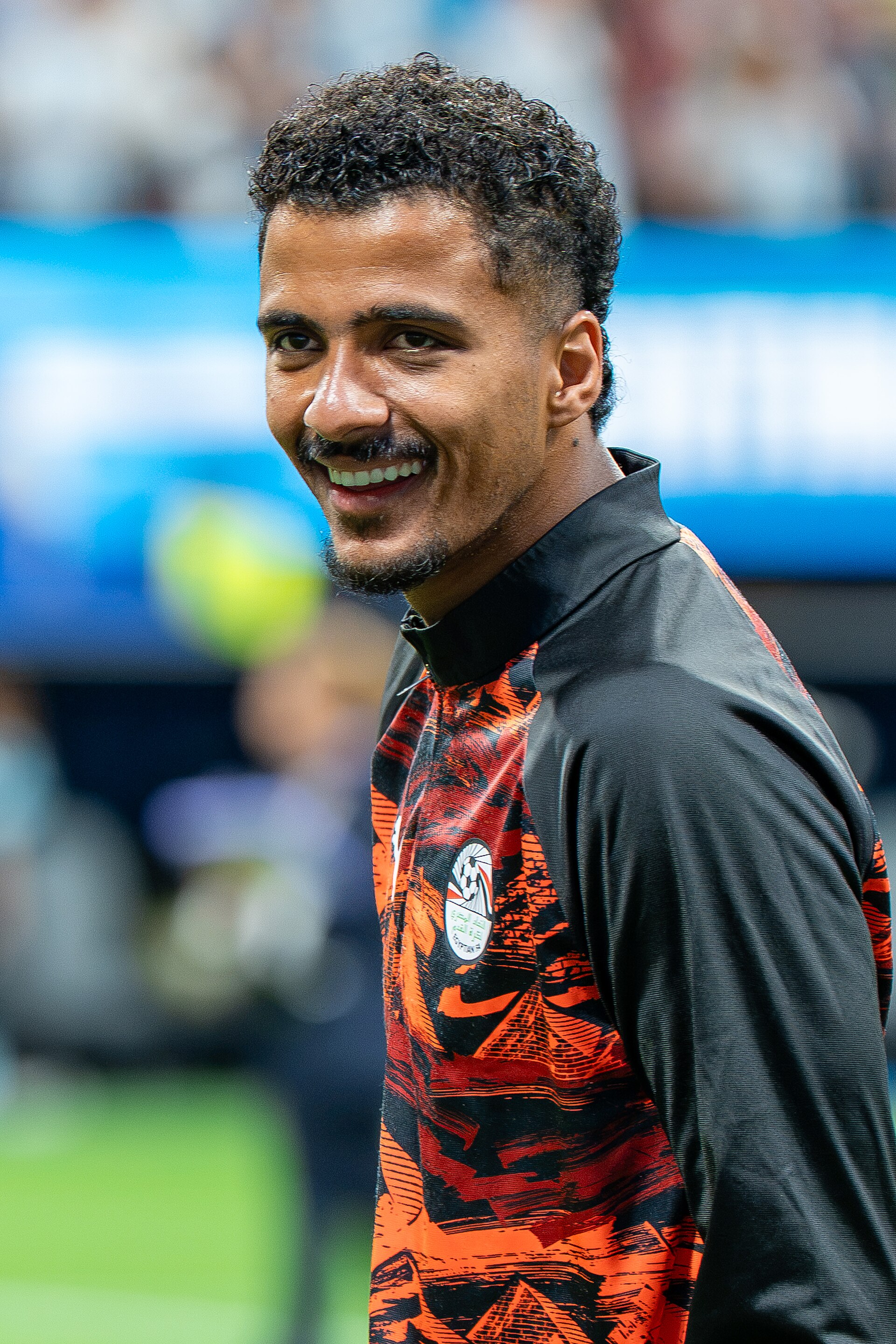 Hossam Abdelmaguid during Argentina v Egypt at the 2026 FIFA World Cup