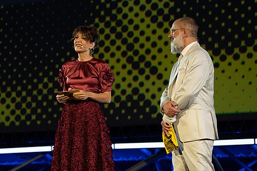 Hosts at piazza grande every evening at the 79th Locarno Film Festival 2026
