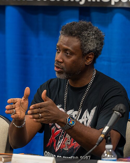 Hotep Benzo, author, at Dragon Con in Atlanta Ga September 4 2026