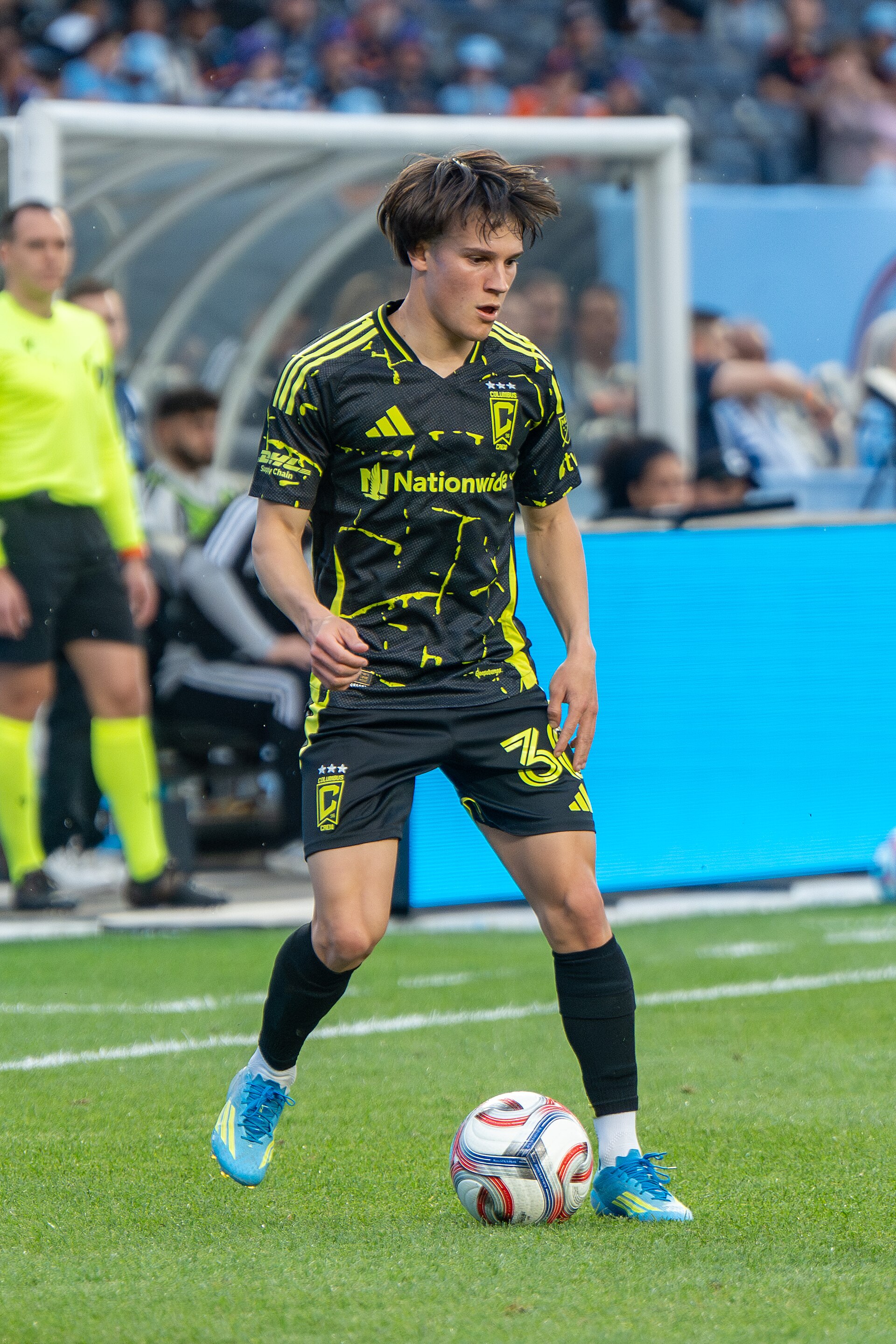 Hugo Picard during New York City FC vs Columbus Crew on May 10, 2026