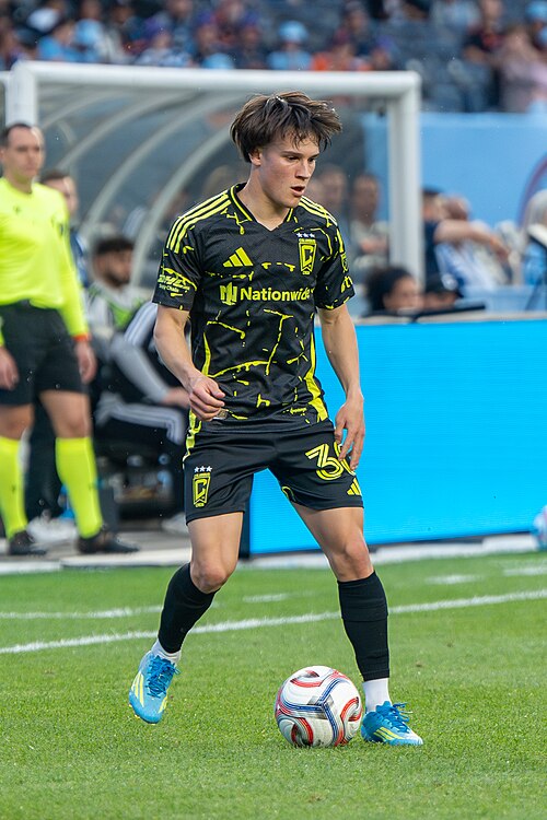 Hugo Picard during New York City FC vs Columbus Crew on May 10, 2026