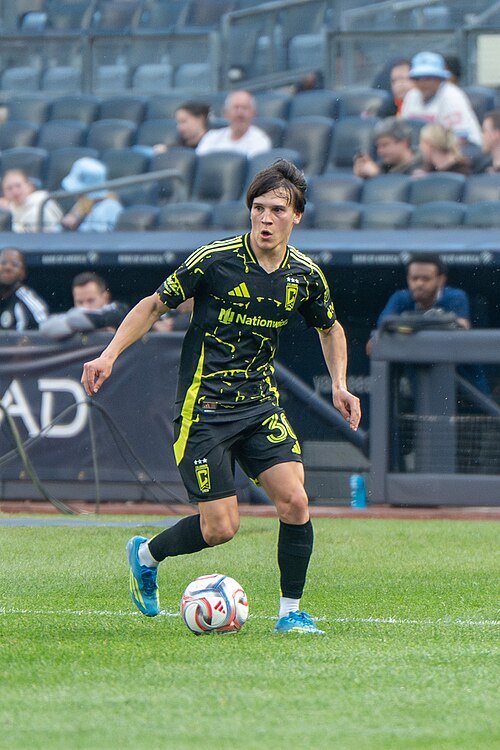 Hugo Picard during New York City FC vs Columbus Crew on May 10, 2026