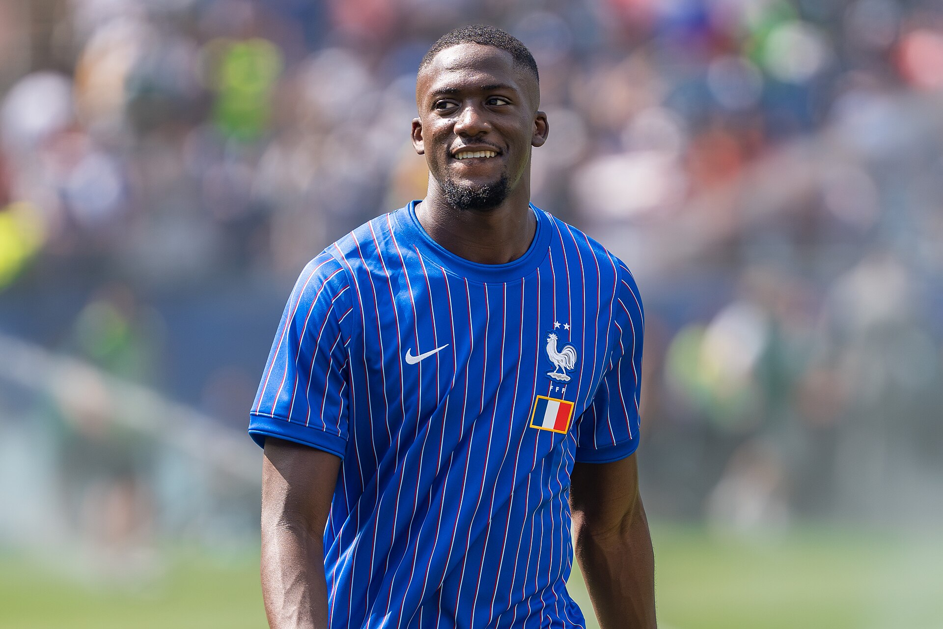 Ibrahima Konate during France v Morocco at the 2026 FIFA World Cup
